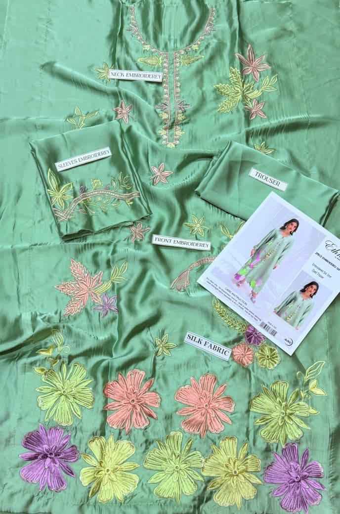 LAAM 2 Pc Emb Silk