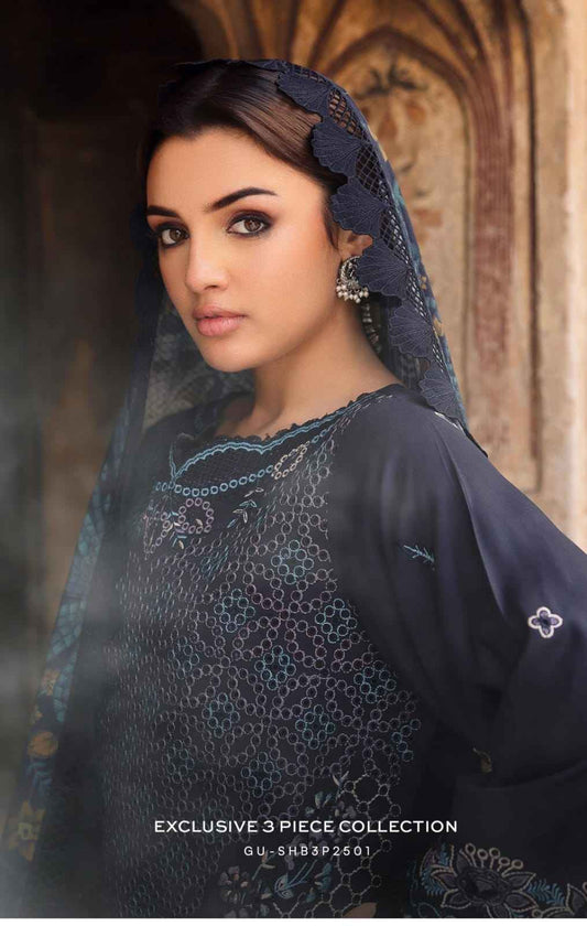 SHAH BANO BY Gull JEE 3 Pc Emb