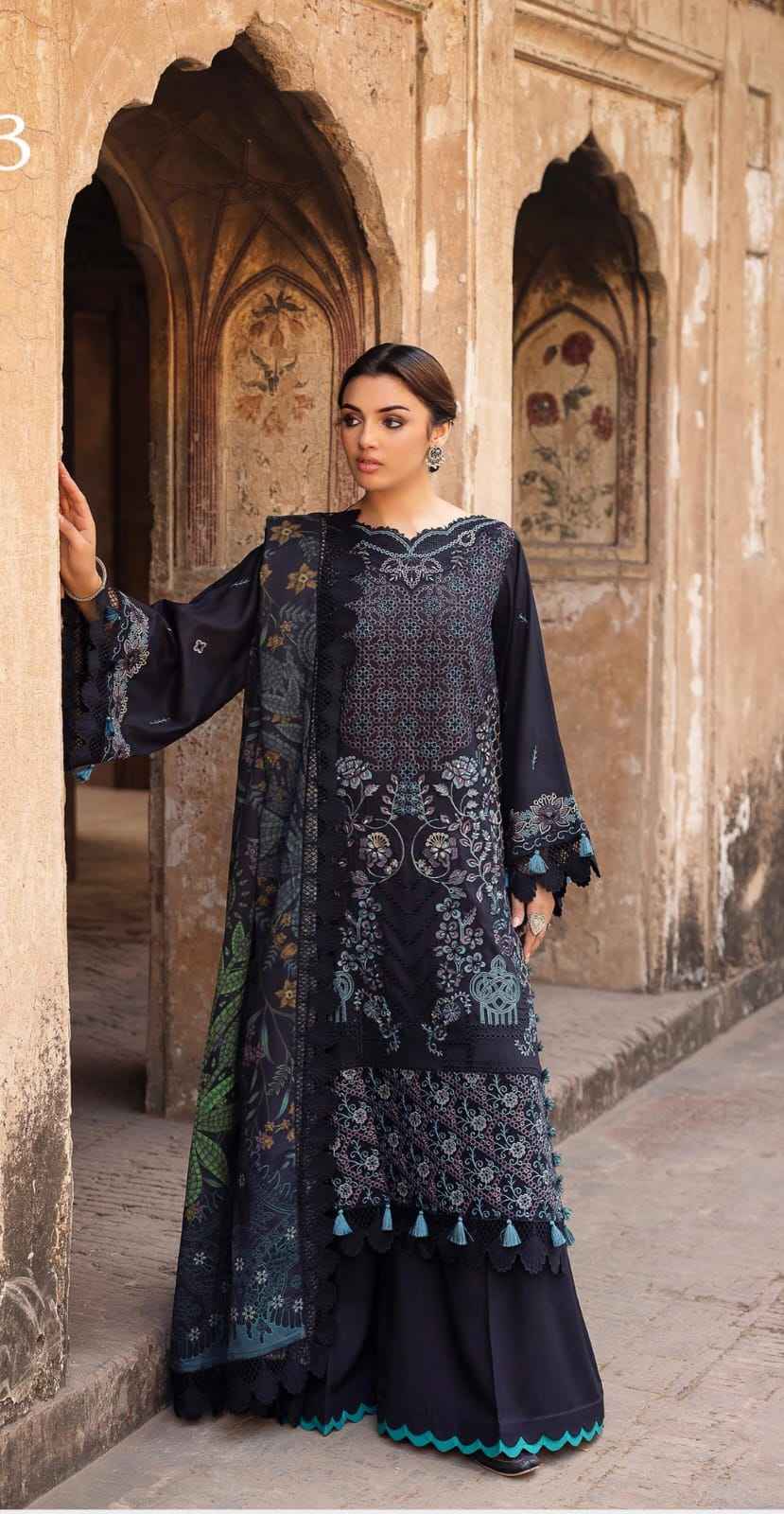 SHAH BANO BY Gull JEE 3 Pc Emb