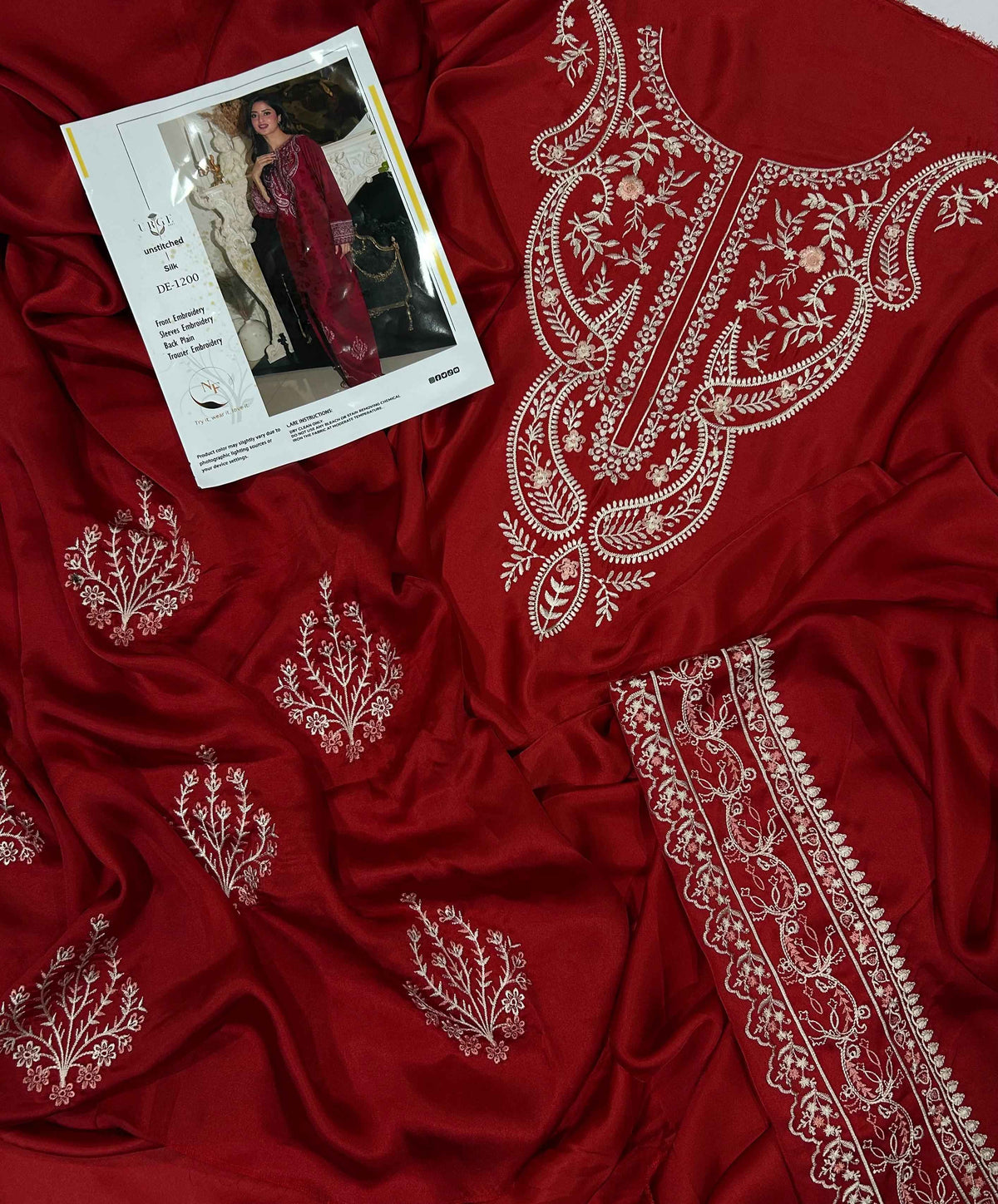 URGE 2 Pc Emb Silk