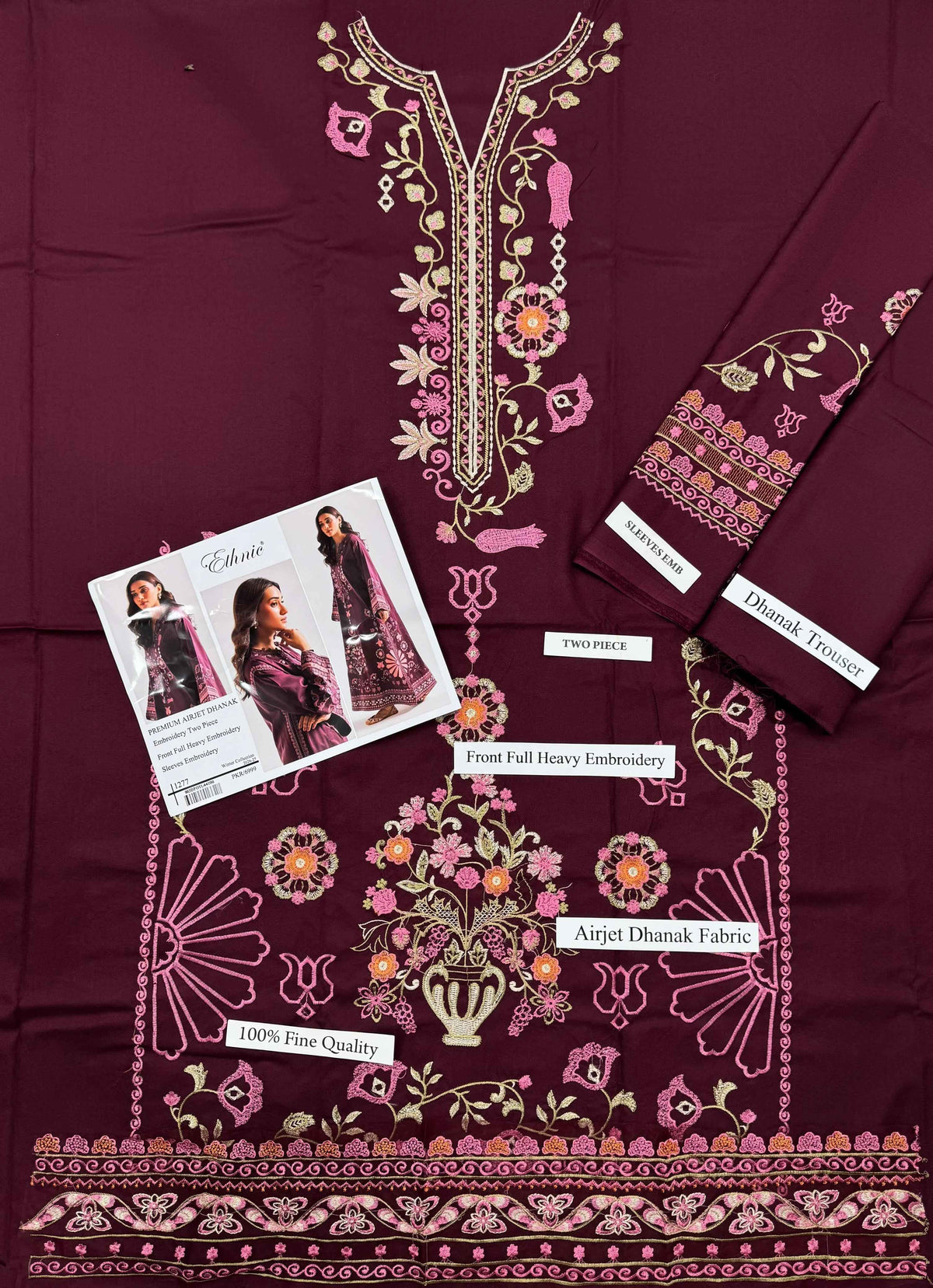 ETHNIc 2 Pc Emb