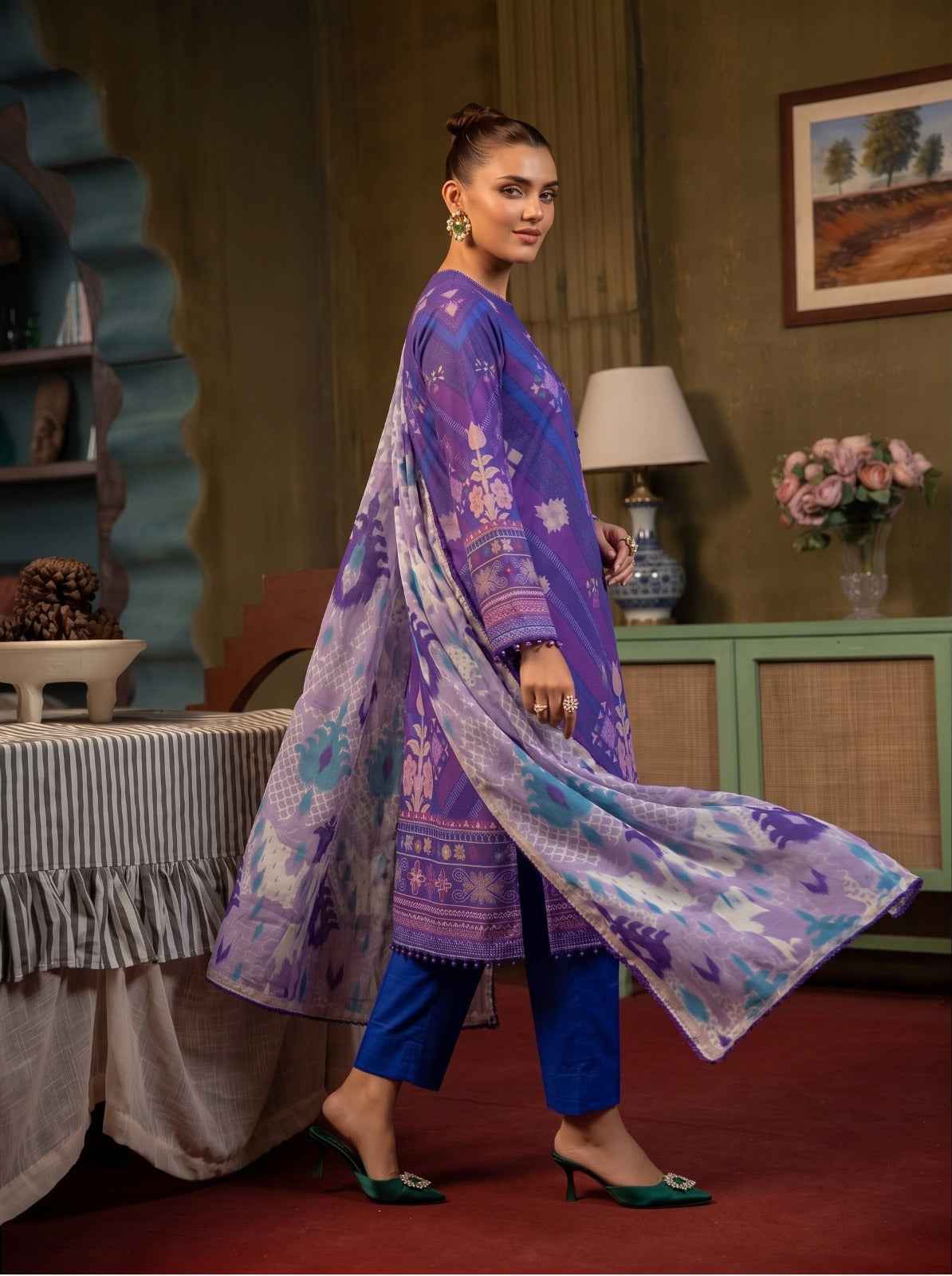 POPIN BY Gull JEE 3 Pc Khaddar